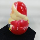 Vintage Kiddie Products Santa Claus Roly Poly Wobbler Toy Plastic 23cm Christmas