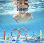 24 Pcs Diving Pool Toys Set With Storage Bag Swimming Pool Toy