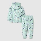 Baby Boys  Peanuts Snoopy Rain Windbreaker Jacket And Pant Set - Green