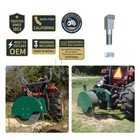 Woodland Mills Stump Grinder Teeth With Lock Nut  - 20 Pack