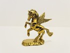 Vintage Solid Brass Pegasus Flying Horse Greek Mythology Statue Figure 3 5   