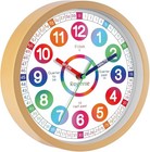 Learning Clock For Kids Telling Time Easily Teaching Clock Silent Non Ticking Ba