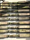 Antique Archtectural Wood Column Spindles baulsters W moss   Patina
