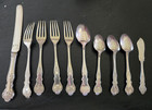 Rogers Bros 1847 Charter Oak Acorn Flatware 1906   10 Piece Mixed Lot