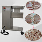 Qe 8mm Meat Cutter Commercial Electric Meat Slicer Shredded Diced 110v 500kg h