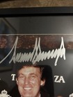Donald Trump Signed Framed Photo With Hulk Hogan And Andre The Giant W  Coa
