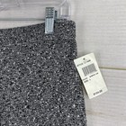 Vintage Adrienne Vittadini Womens Skirt L Black Sweater Knit Pull On Pencil Nwt