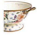 Mackenzie-childs Wildflowers Blue Large Colander