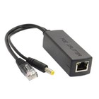 Active Poe Splitter Power Over Ethernet 48v To 12v 2 4a Compliant Ieee802 3