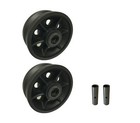 2 Caster Wheels Set 4  5  6  8  V-groove Wheel Set With Bearing   Kit