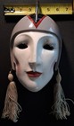 Art Deco Mask Vandor Pelzman 8 5  Face U Wall Mt Ceramic Porcelain 1980 s Japan