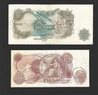 1 Pound   10 Shillings Old Bank Of England Banknotes -  21