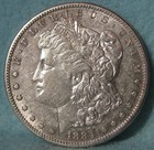 1884-s Morgan Silver  1 Dollar High Grade Old Us Coin  618