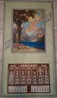 R Atkinson Fox - Ambassador Of Goodwill - Airplane - Huge 1932 Calendar - Xlnt