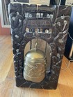 Antique Chinese Dragon Brass Buddhist Carved Temple Bell Gong 8 X 14 5     Mallet