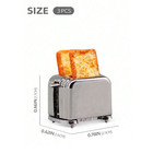 Miniature Toaster Bread Maker 1 12 Scale Mini Decoration House Kitchen Appliance