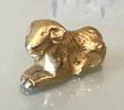 Vintage Antique Brass Bronze Ram Desk Decor Figurine Statue Paperweight
