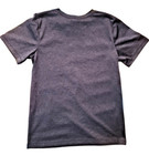 Adidas Boys Youth Athletic Short Sleeves T-shirt Big Logo Gray Activewear