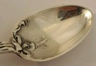 Raphael Alvin Sterling Silver Art Nouveau Figural Woman Demitasse Spoon Antique