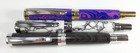 Citizen Roller Ball   Fountain Pen Turning Kit - Rhodium  Black Or Gold Titanium