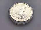 2010 Britannia Fine Silver 1oz 1 Ounce 2 Pounds Coin In Pouch