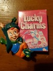  2  Vintage 90s 3d Fridge Magnets Lucky Charms And Trix Cereal General Mills
