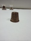 Vintage Copper Thimble Jerome Arizona   Sunburst Miner Burro W Case Usa 1998