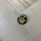 High Five Pin Vintage 80   s Pinback Happy Cartoon