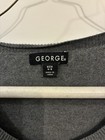 George Girls Gray Knit Cardigan Sweater Long Sleeve Button Sich 4-5