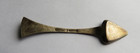 Very Unusual Vintage Sterling Silver German Salt Spoon With A Pointed Bowl