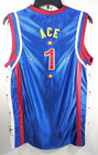 Harlem Globetrotters Authentic Stitched  1 Jersey  ace  Size Small