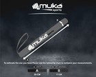 Muka Mma Boxing Training Sticks Padded pair  Focus Punching Speed Muay Thai