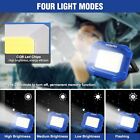 Workpro Led Work Light Rechargeable Magnetic With Stand 2 Pack 4modes 2000lm Cob