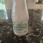 Half Pint Dairy Milk Glass Bottle Butler Dairy Willimantic Conn Ct