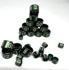 2026 Exotic Canary Aluminum Bird Rings  2 0   2 5   2 9   3 0    11