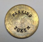 Ucla A Vintage Parking Token Pass Brass Coin Bruins