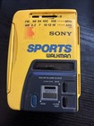 Vintage Sony Sports Walkman Radio Cassette Player Wm af58 Tested Working headpho
