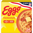 Eggo Homestyle Waffles  Breakfast Food  29 6 Oz  24 Count  frozen 