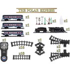 Deluxe Lights Sounds Lionel Polar Express Christmas Train Set Bluetooth   Remote