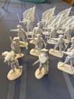 Toy Soldiers 54mm White Revolutionary War Or French Indian War Unpainted Group18
