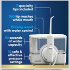 Waterpik Ion Water Flosser Cordless Rechargeable White 10 Settings