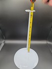White Adjustable Doll Stand Metal 20-30  Dolls Waists 10 5-15 h Kaiser 3201   4