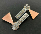 Jbl 1950s Hartsfield Style Emblem Badge - Die-cast - Copper Plating   Black Diy