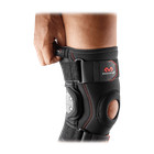 Maximum Support Polycentric Hinges Knee Brace  Black  Adult L