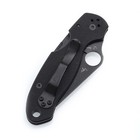 High Quality Black G10 Handle Lock Back Pocket Folding Knife With Clip Outdoor