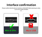 Usb-c To Mini Usb Cable Type C To Mini Usb 5 Pin Otg Fast Charger Data Sync Cord