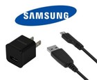 Oem Genuine Original Samsung Wall Ac Charger Power Adapter With Micro Usb Cable