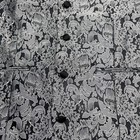 Boys Tuxedo Suit Vest Size 16 Silver Floral Jacquard Formal Wedding Party