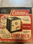 60 s Coleman Folding Camp Oven In  Original Box  Nice 