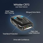 High-performance Laser Radar Detector   360   Protection   Bilingual Alerts